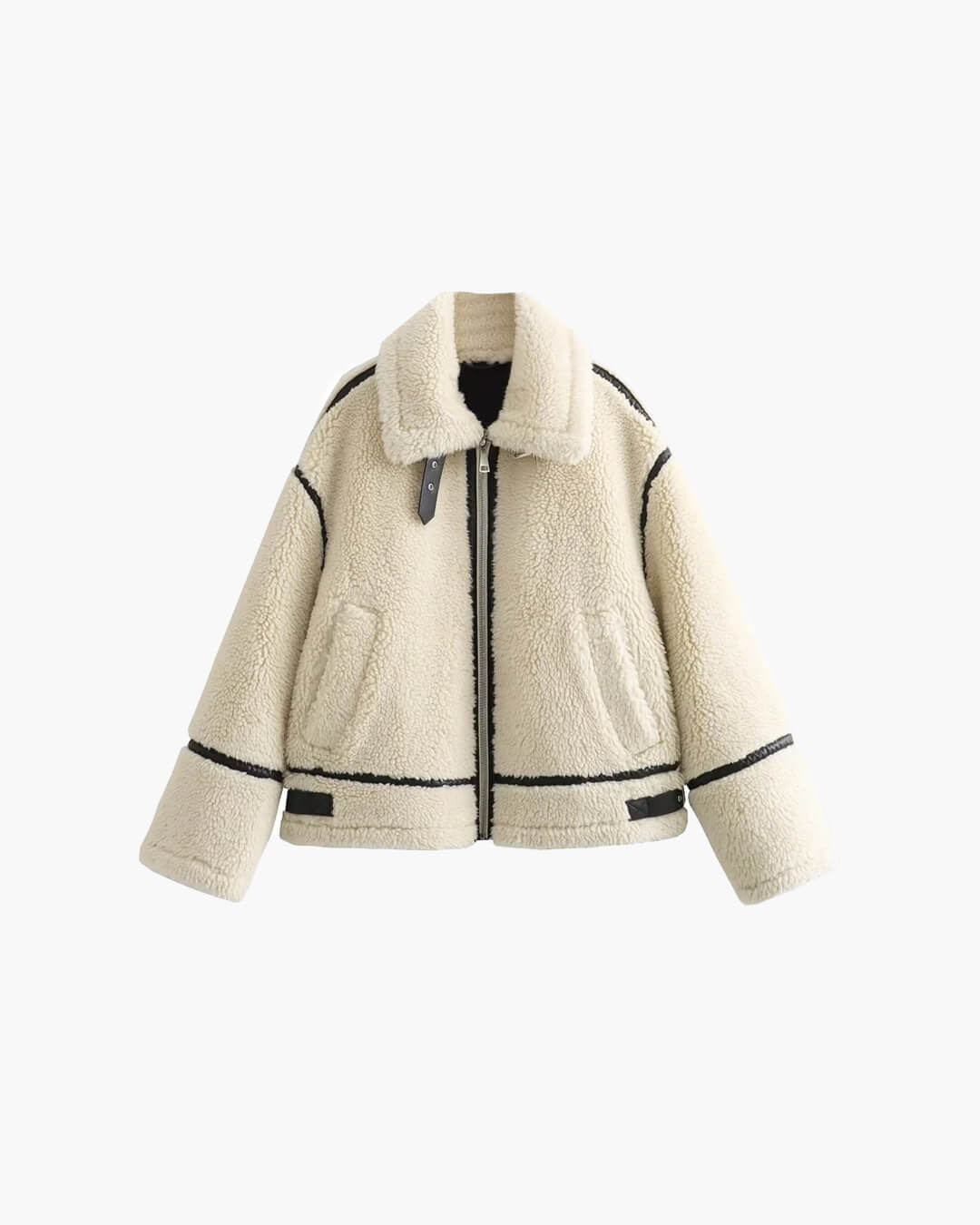 Chantal Bouclé-Bomberjacke