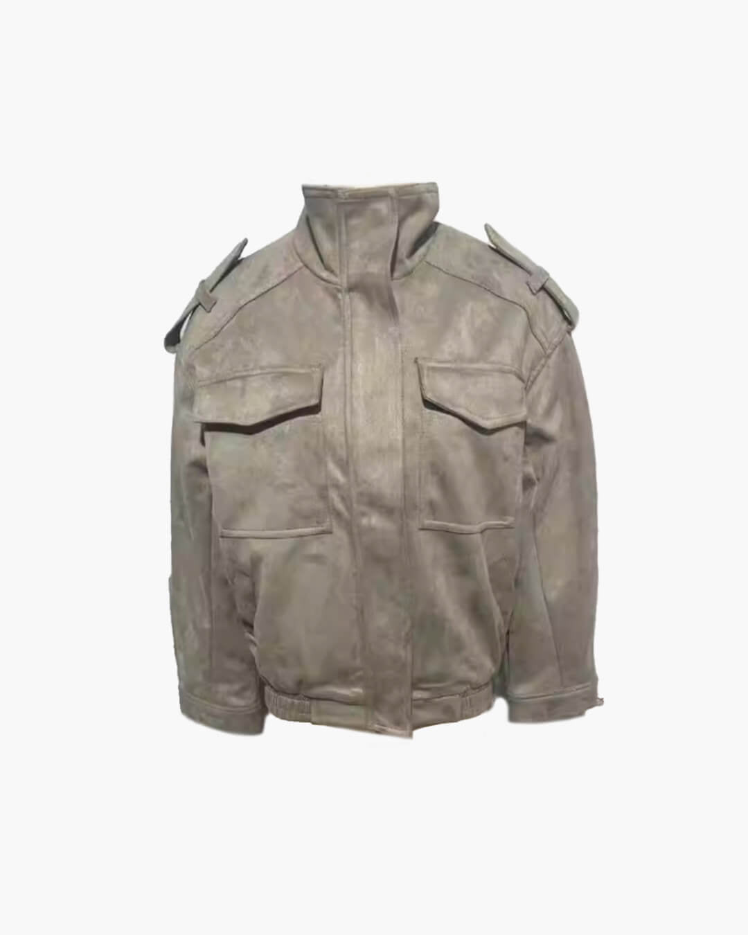 Charice Wildlederjacke mit Stehkragen