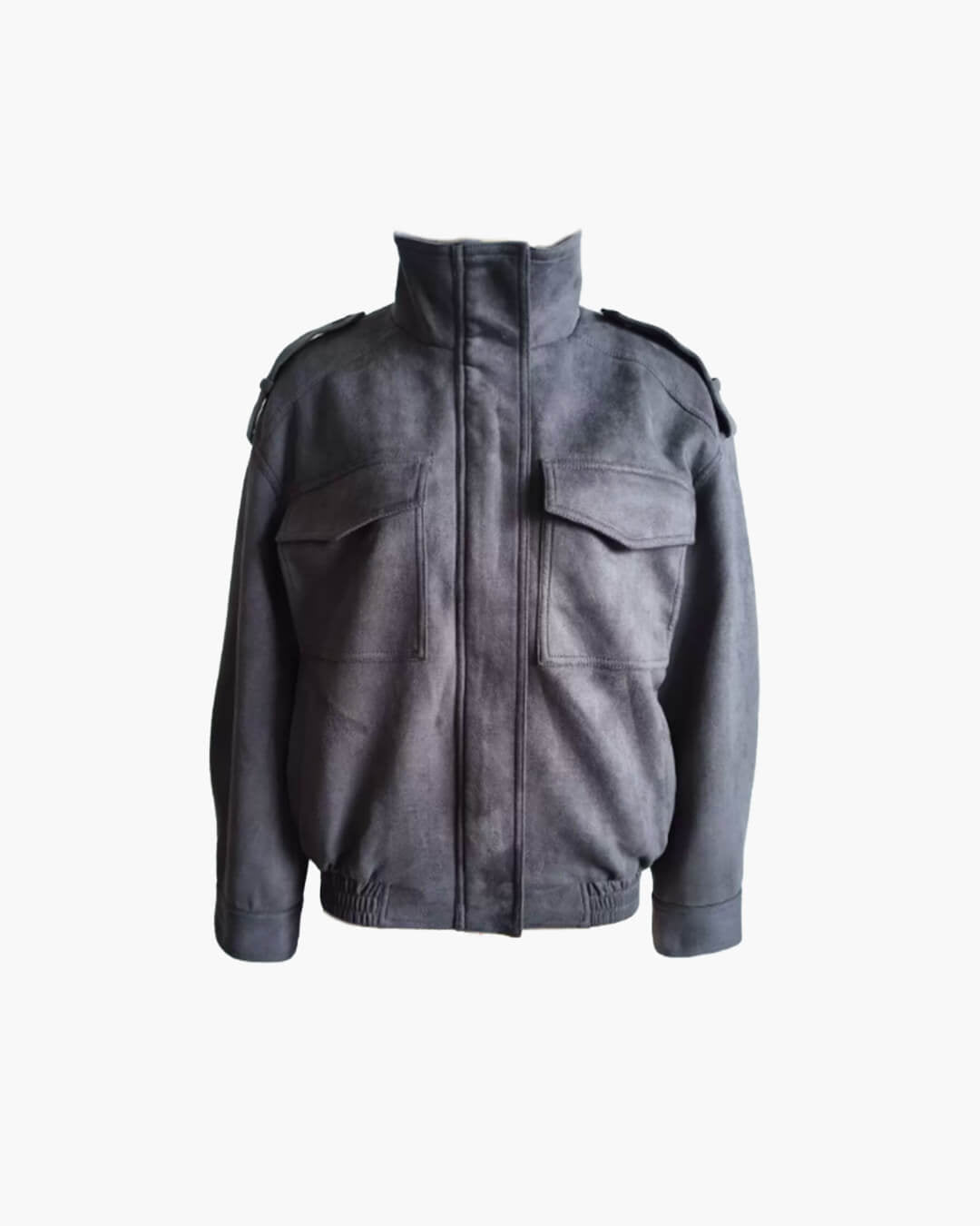 Charice Wildlederjacke mit Stehkragen