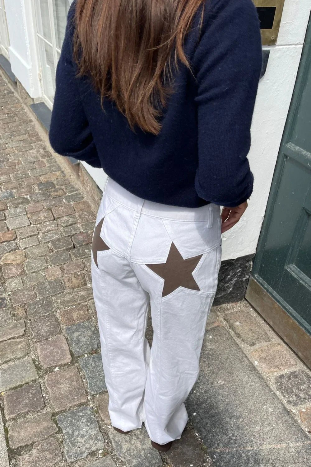 Charlize Jeans mit Sternen-Patchwork und Color-Blocking