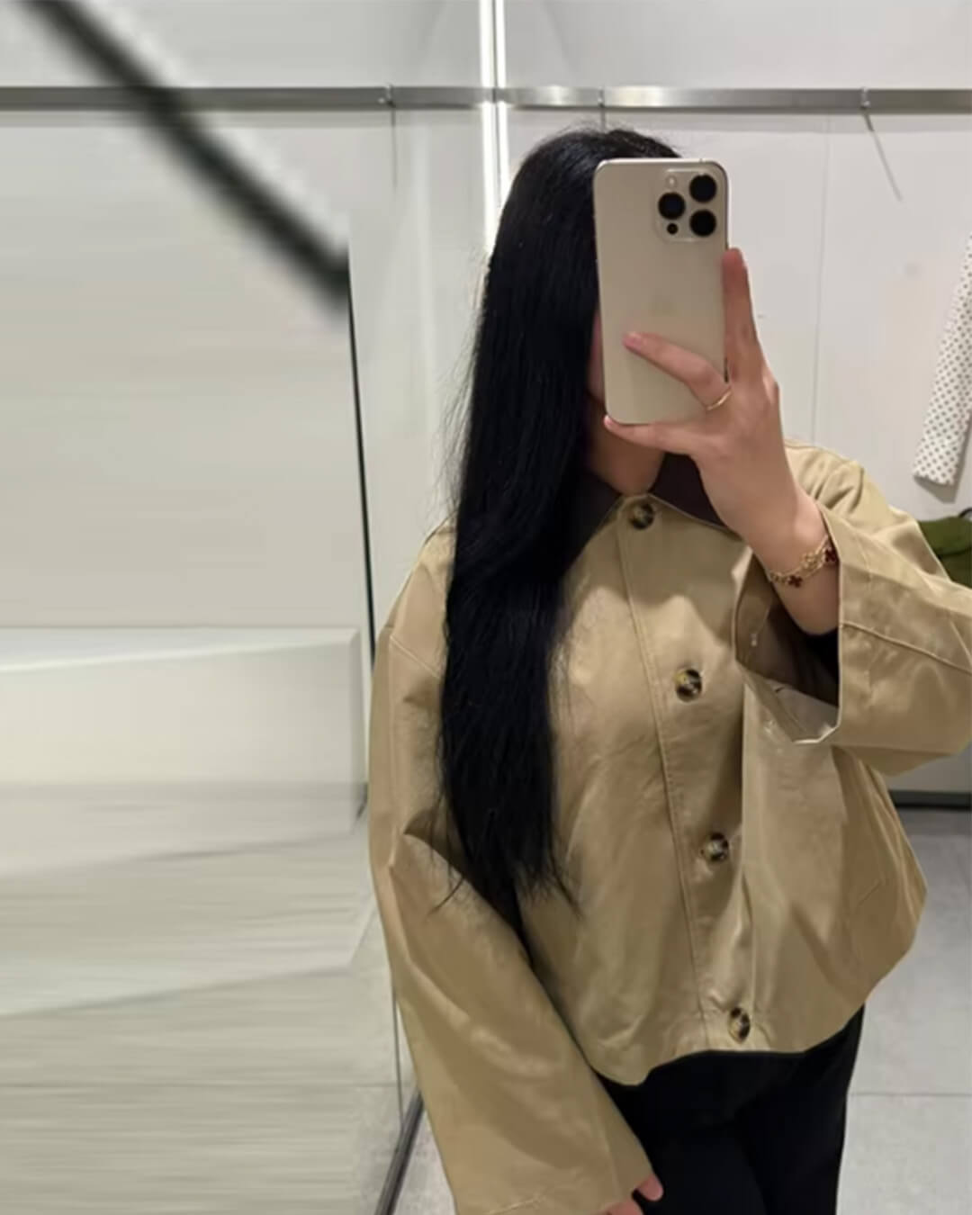 Charlotte Utility-Jacke mit Reißverschluss