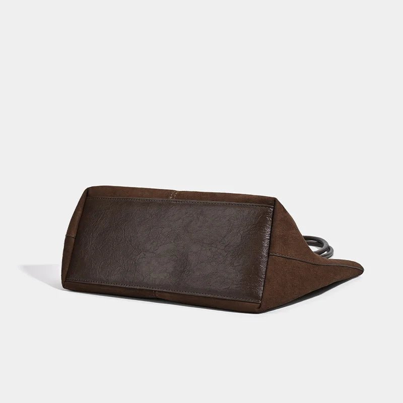 Cheska Wildleder-Shopper mit Täschchen