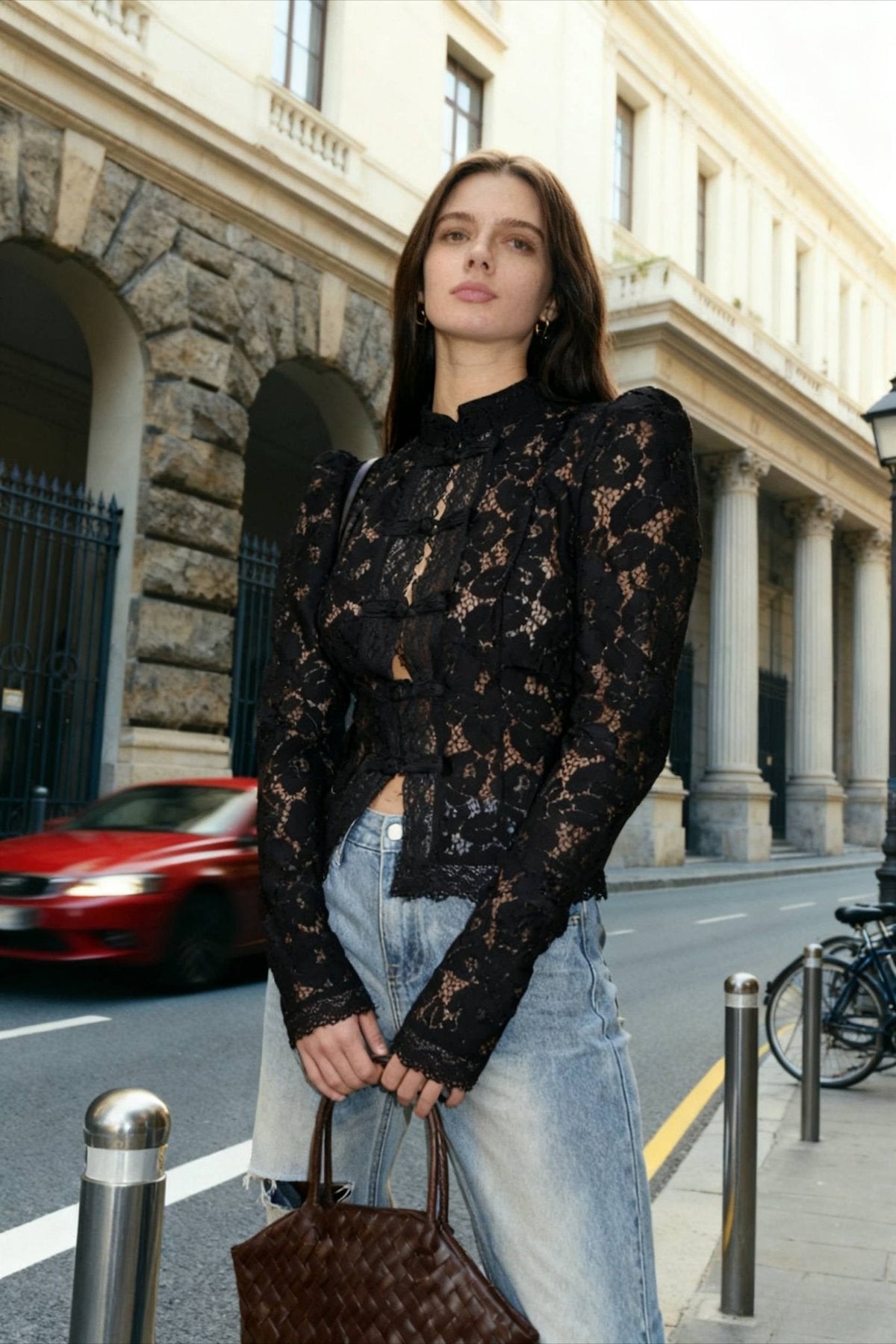 Claire Elegante Spitzenbluse