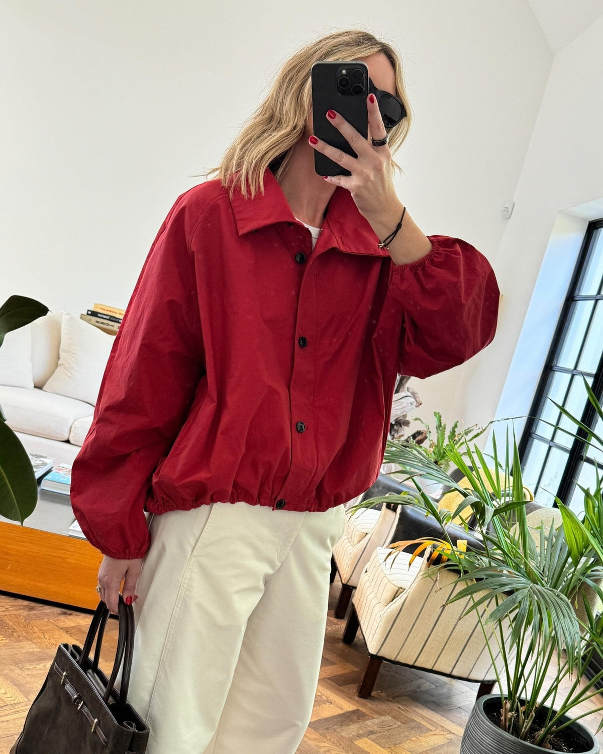 Clara Jacke mit hohem Kragen