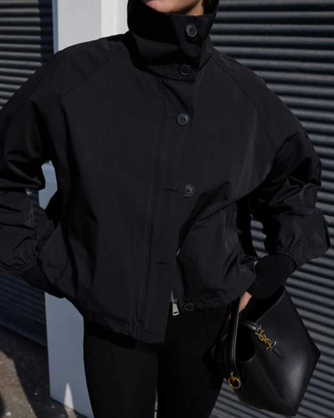 Clara Jacke mit hohem Kragen