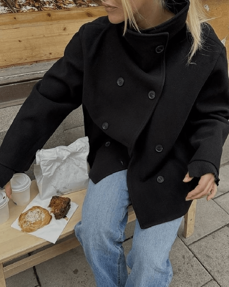 Jacke Clarissa mit Stehkragen