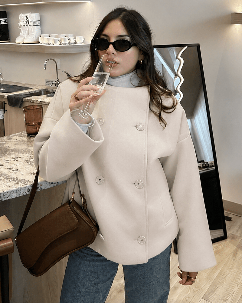 Jacke Clarissa mit Stehkragen