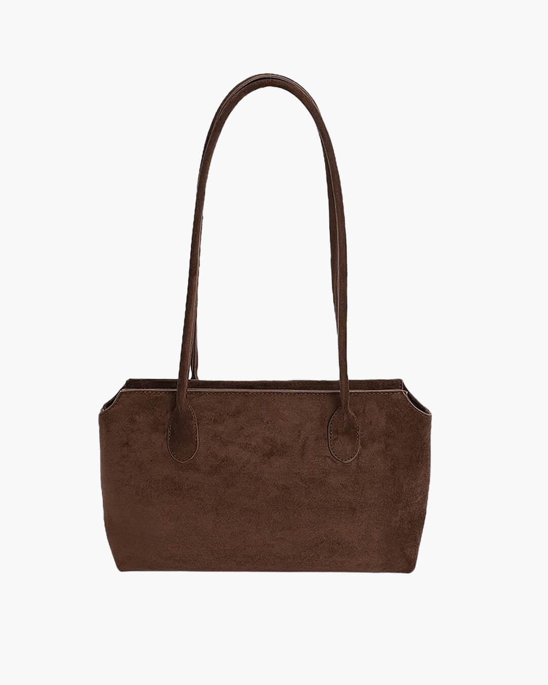 Claudine Schultertasche aus Kunstvelours