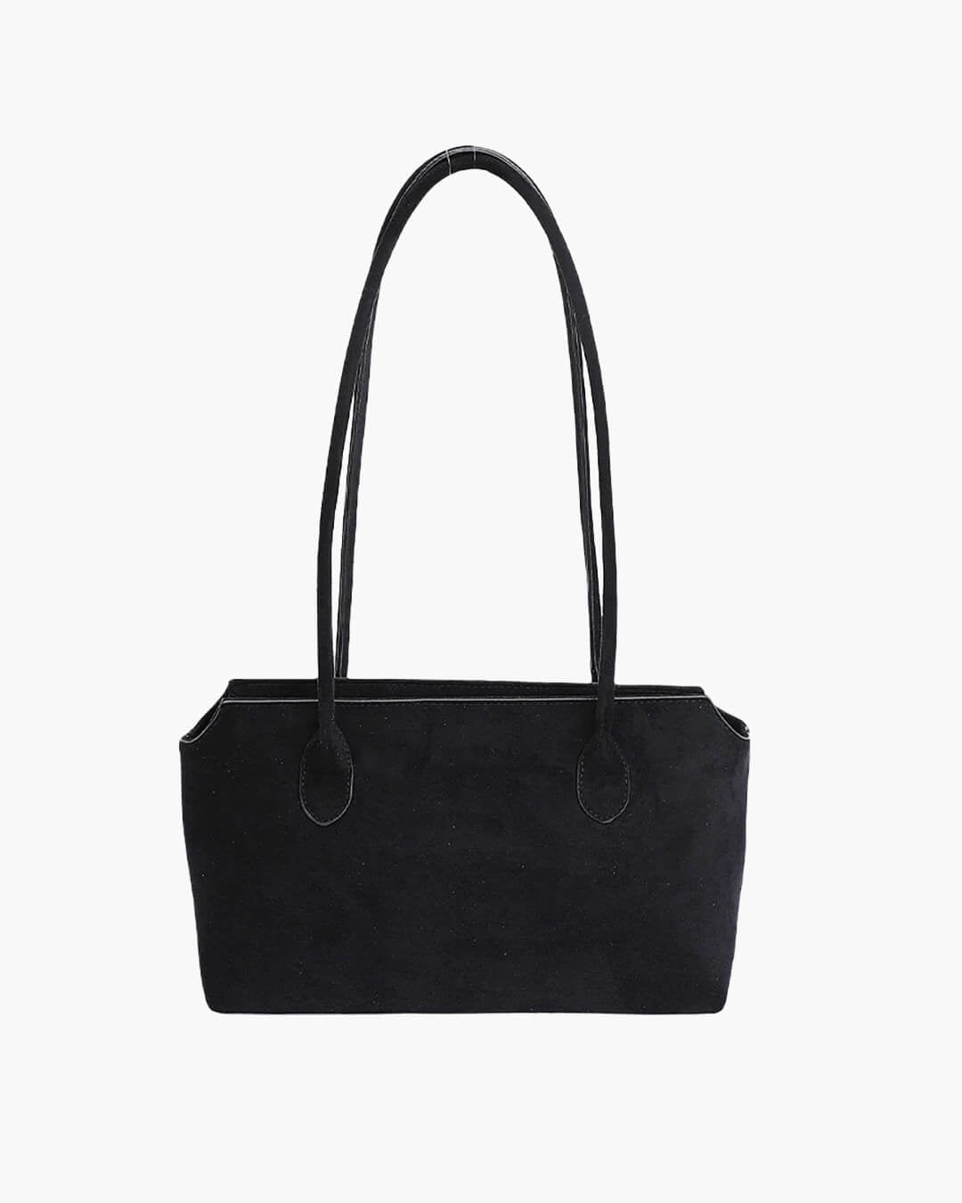 Claudine Schultertasche aus Kunstvelours