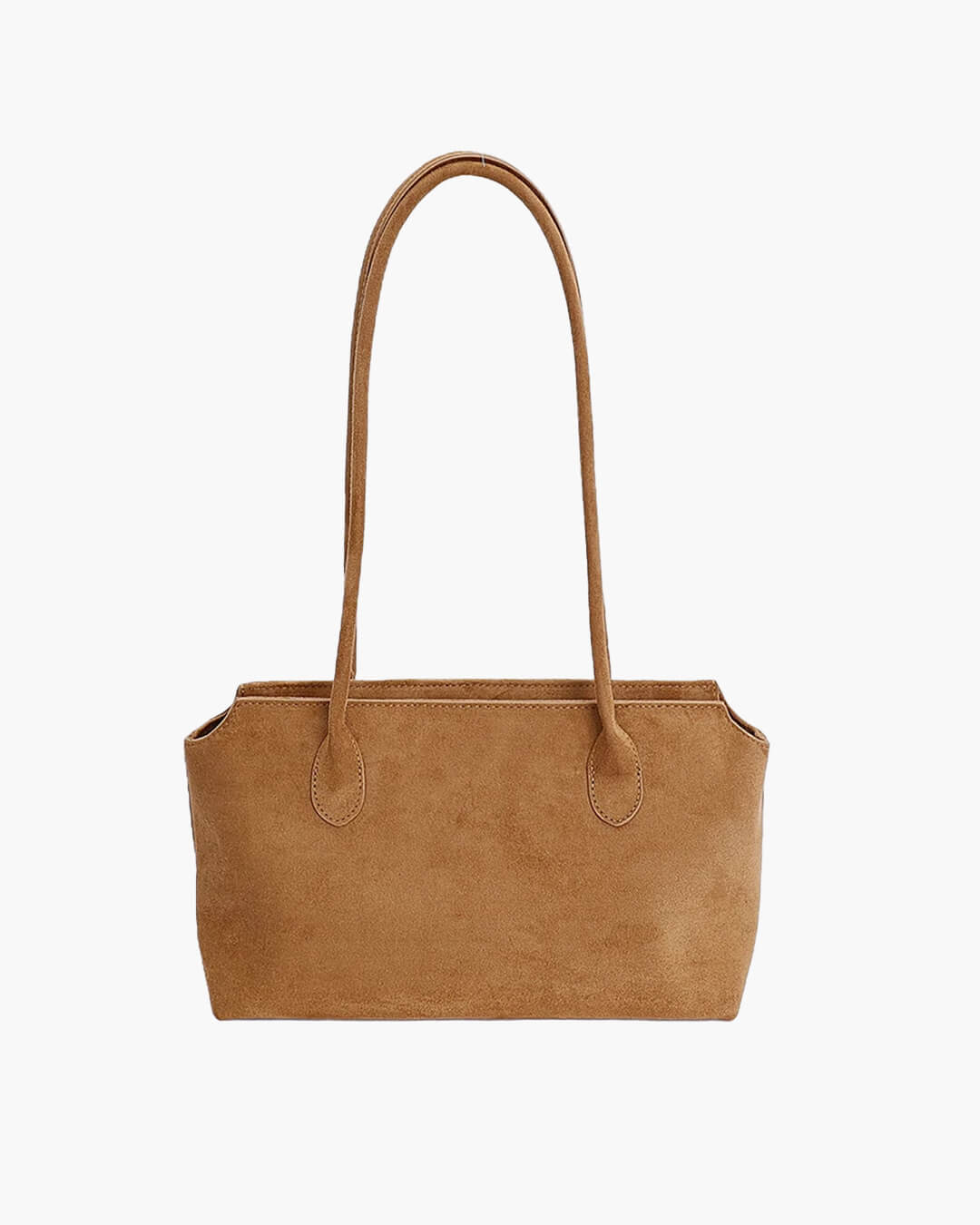 Claudine Schultertasche aus Kunstvelours