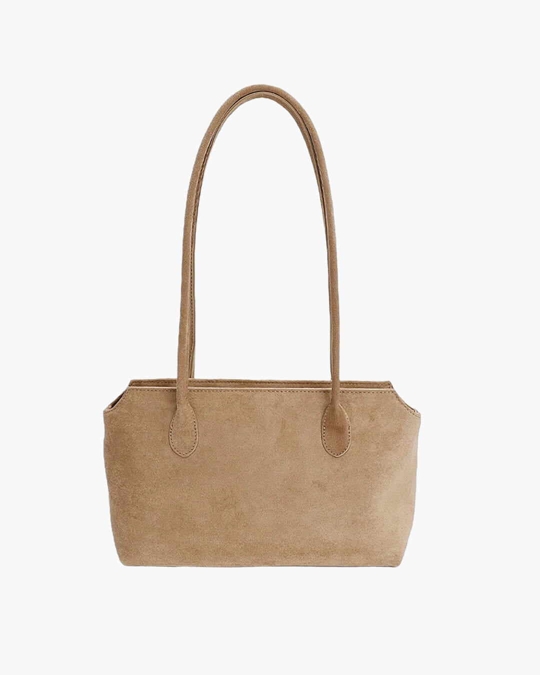 Claudine Schultertasche aus Kunstvelours