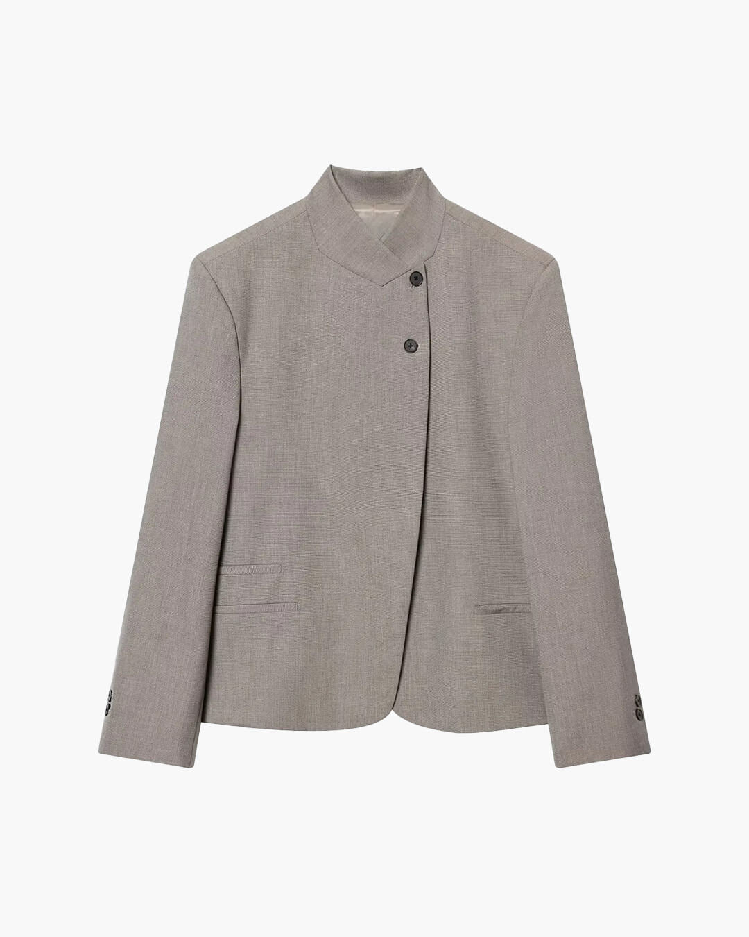 Blazer „Cleo“ mit Stehkragen und Knopfverschluss