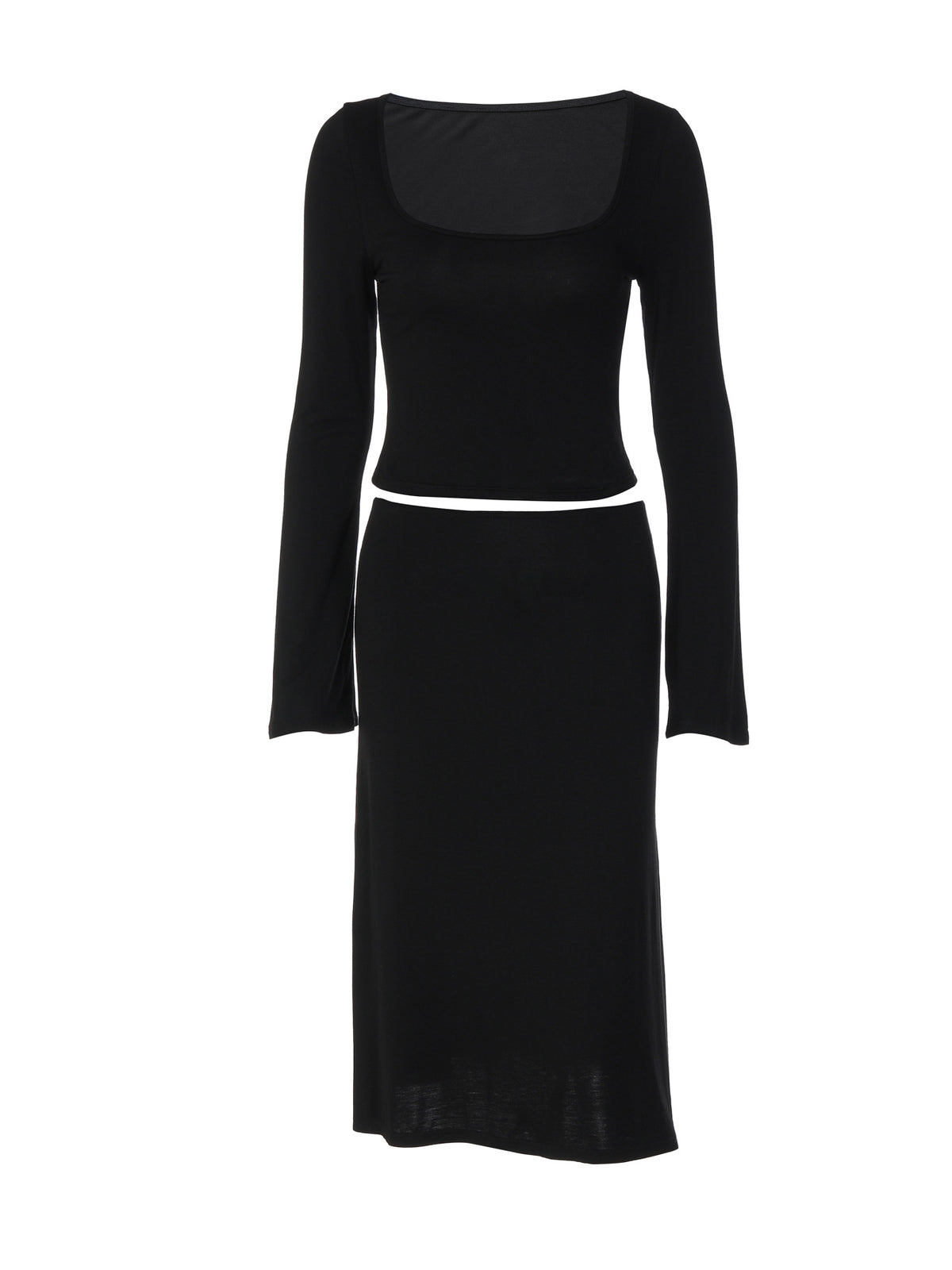 Kaia Set aus Top mit U-Ausschnitt und Rock