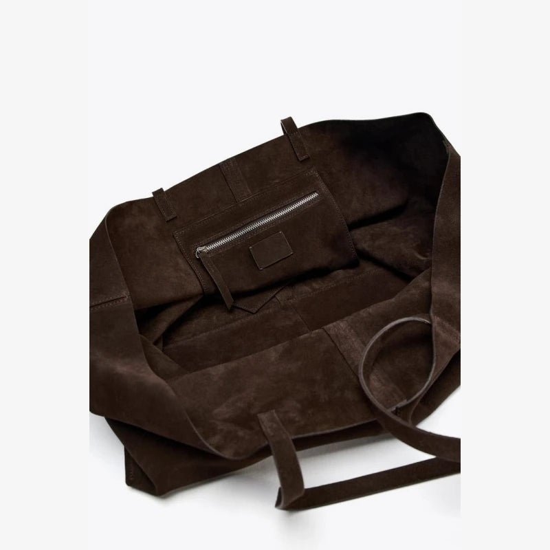 Cynthia großer Wildleder-Shopper