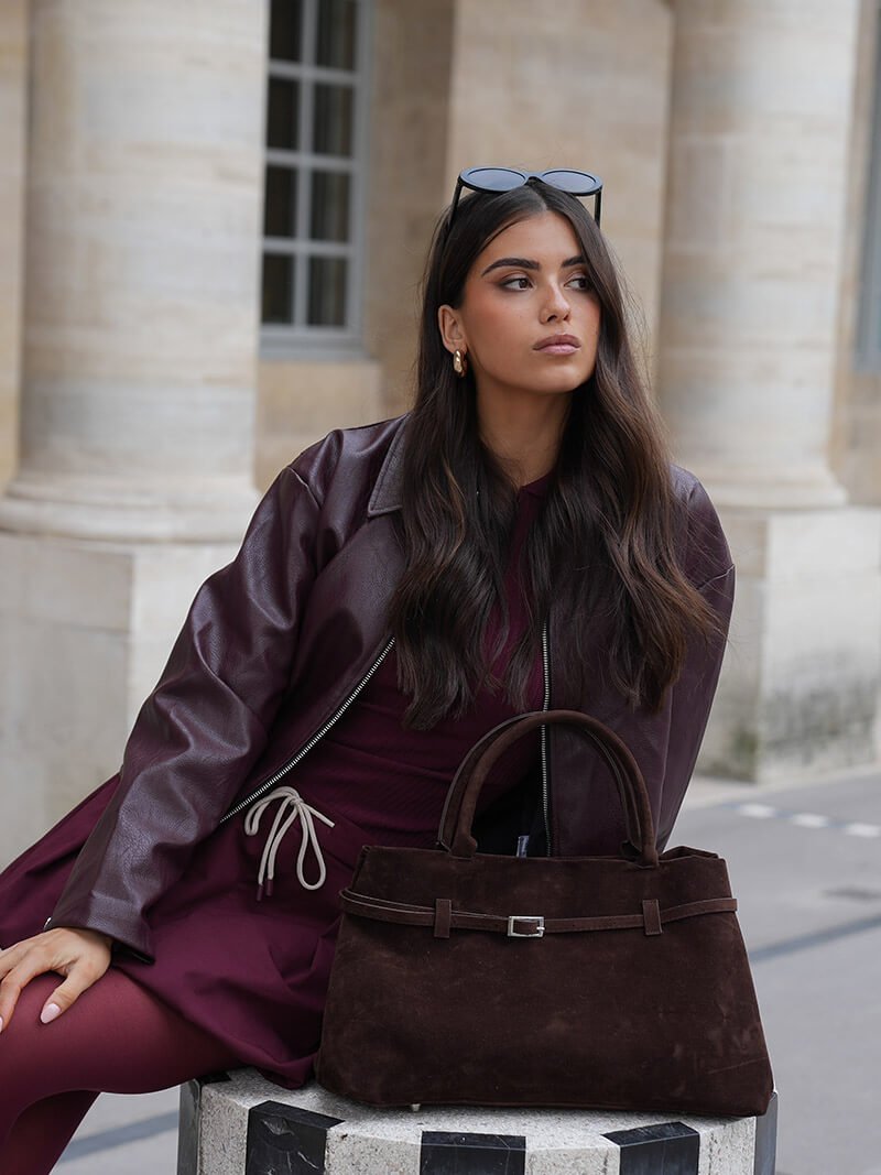 Dalila-Wildledertasche