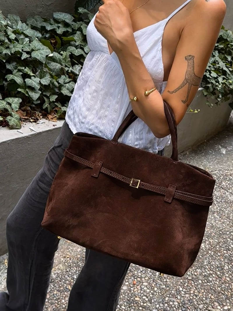 Dalila-Wildledertasche
