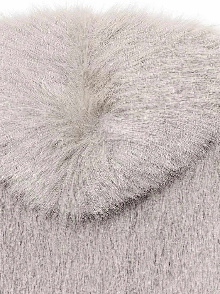 Dana Kunstpelzjacke mit Kapuze