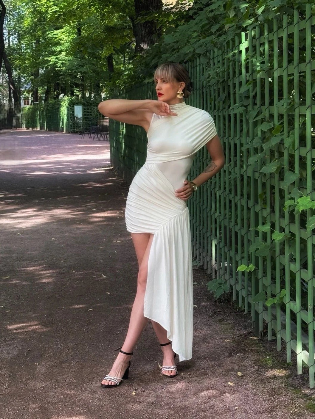 Dana Volant-Minikleid