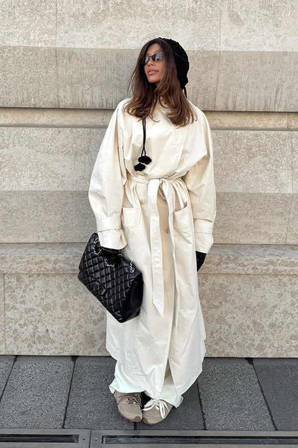 Danielle Belted Trench Coat