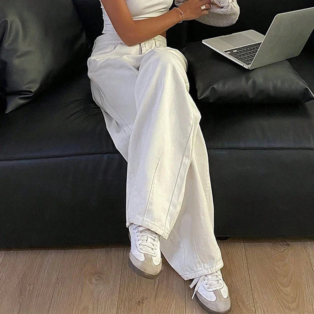 Danielle Baggy-Jeans mit weitem Bein
