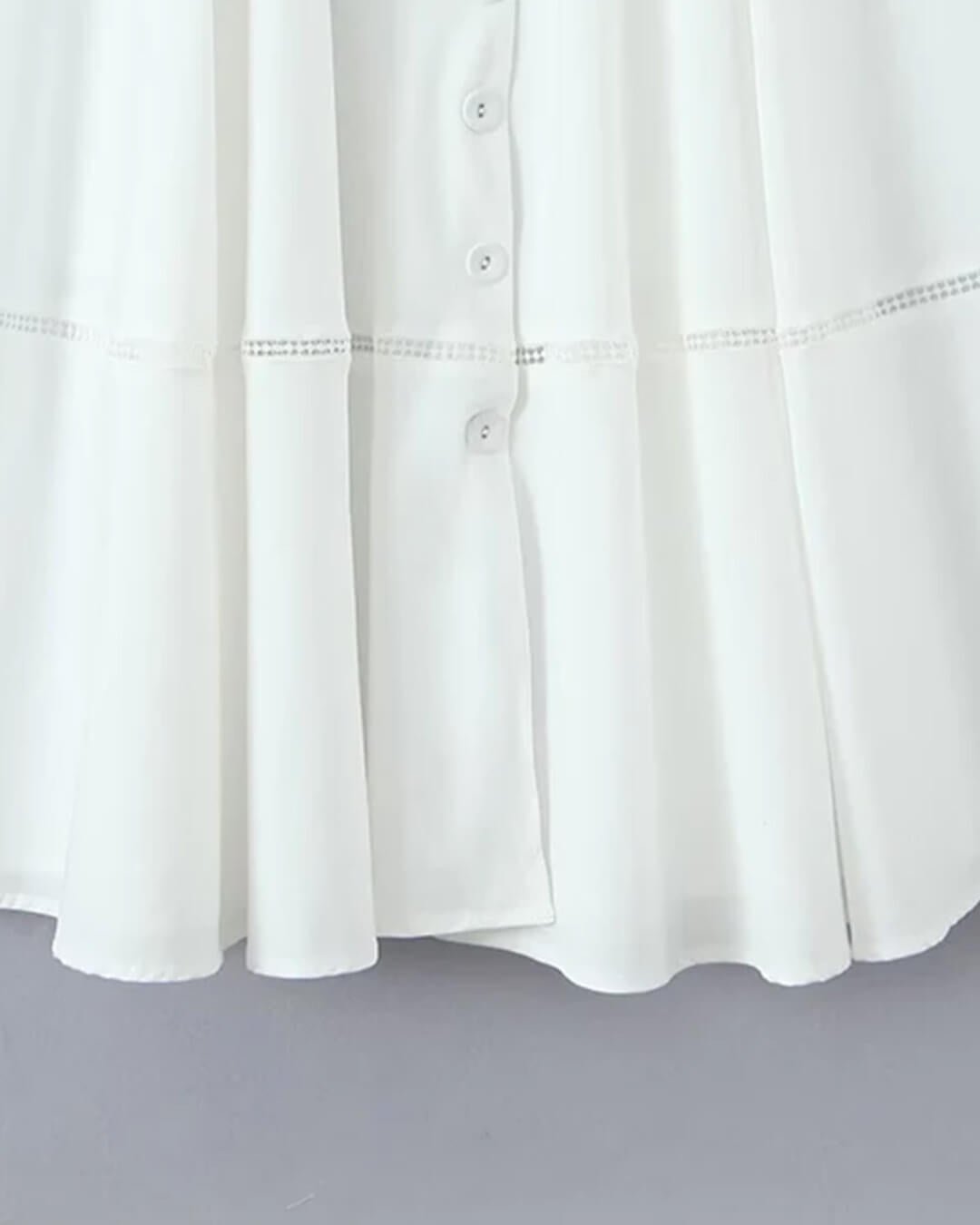 Dina ärmelloses Midikleid mit Herzausschnitt