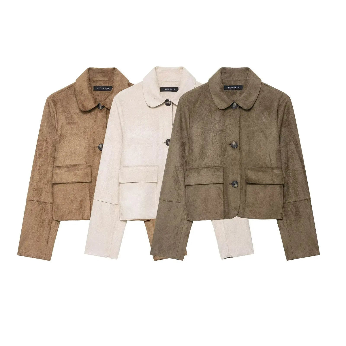 Elara Velourslederjacke