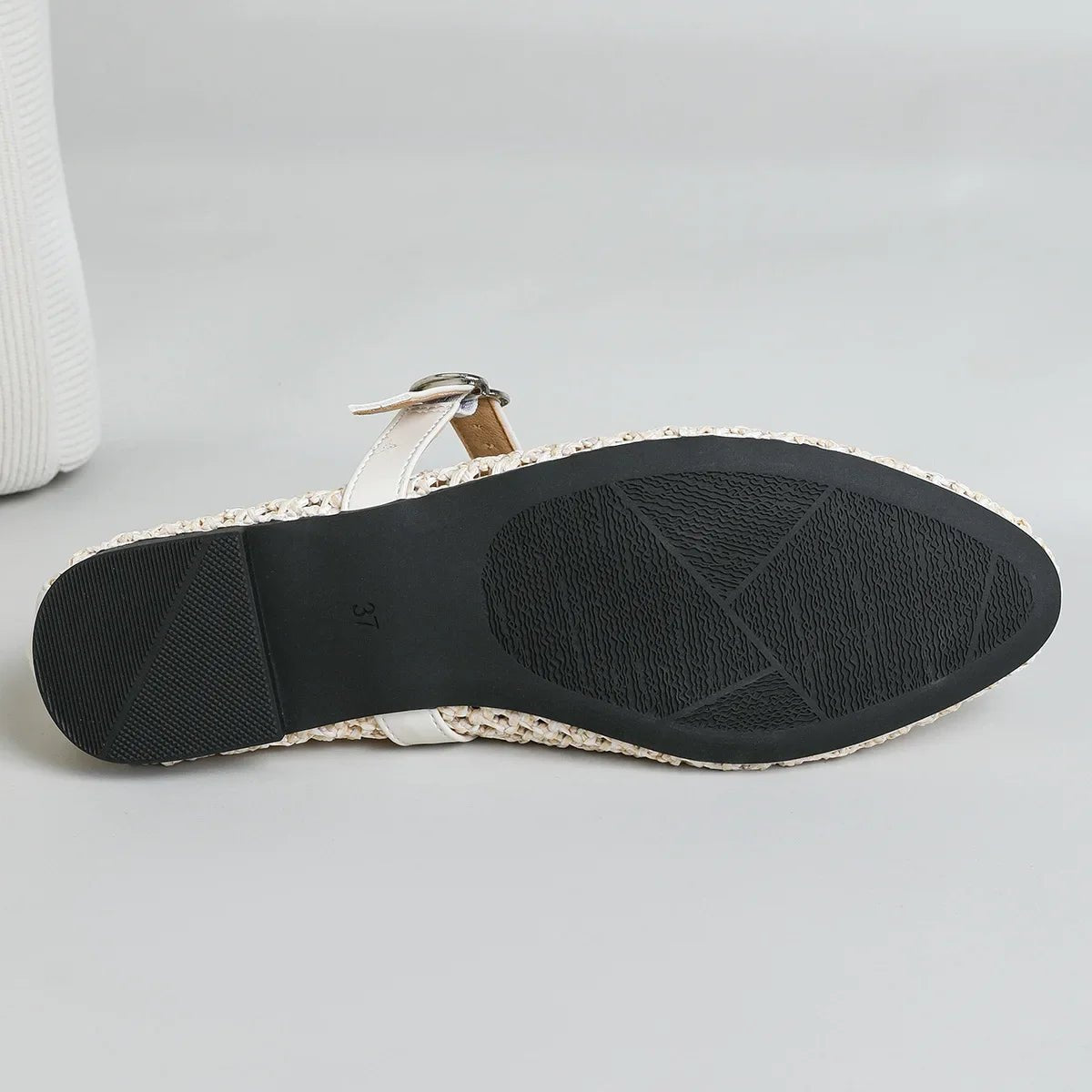 Eleni Gewebte Mary-Jane-Ballerinas