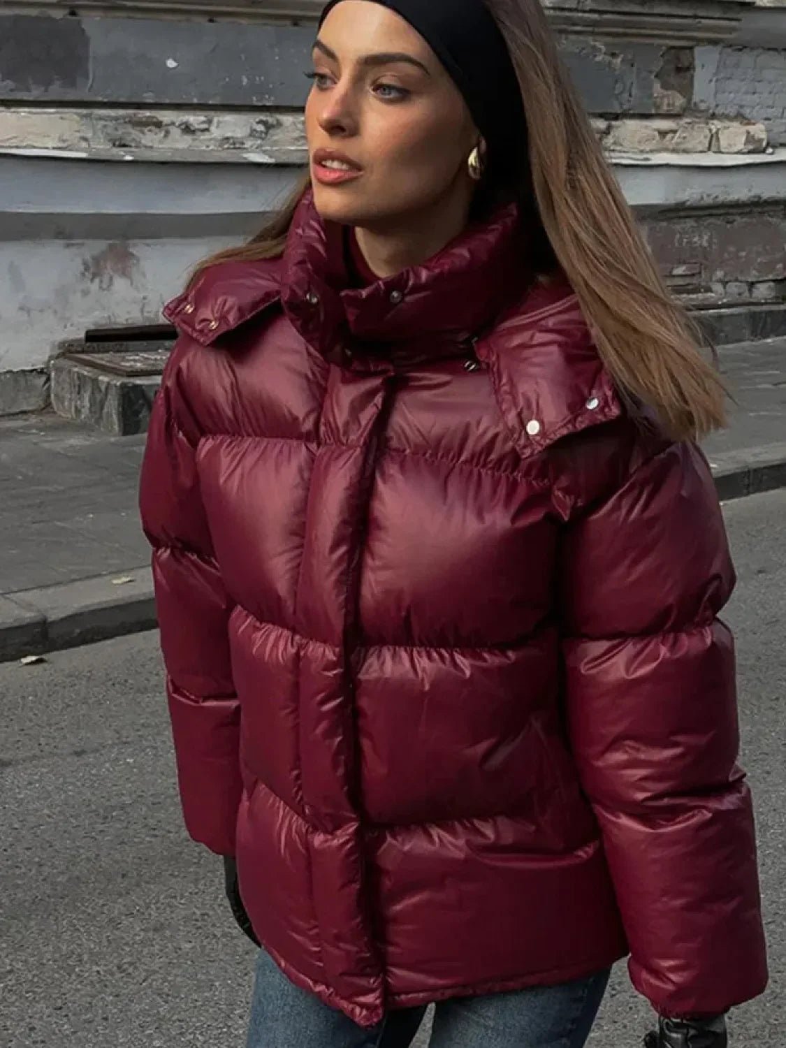 Eliza Gefütterter Parka mit Kapuze