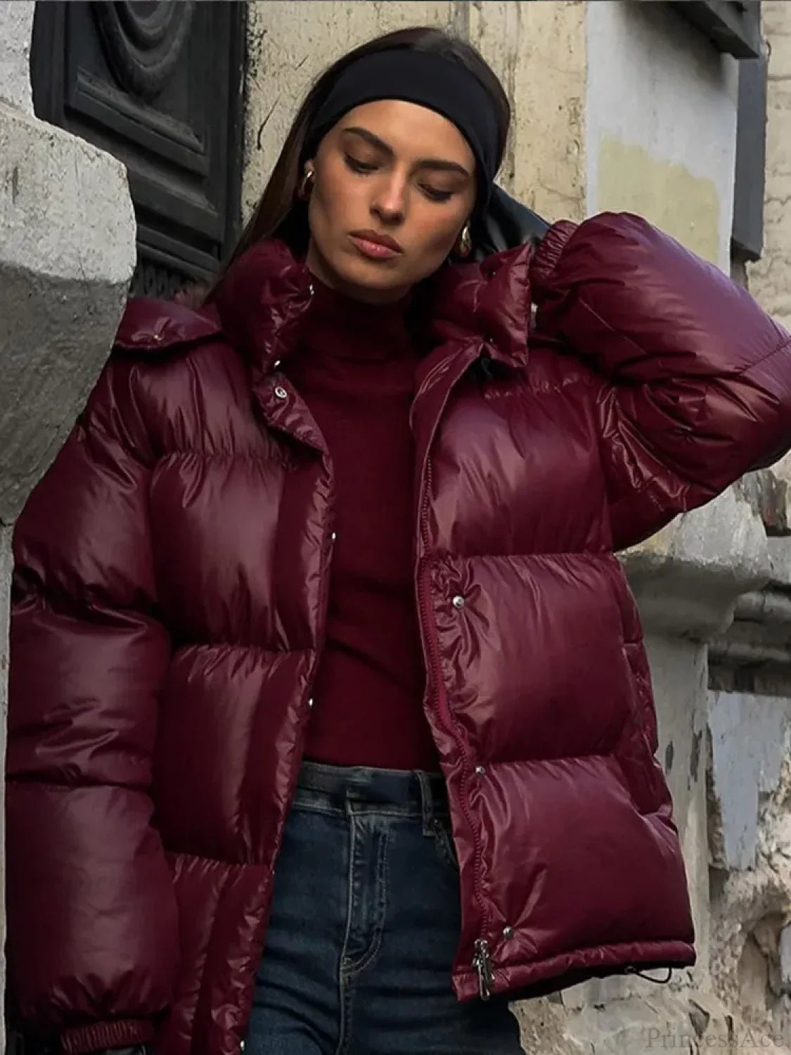 Eliza Gefütterter Parka mit Kapuze