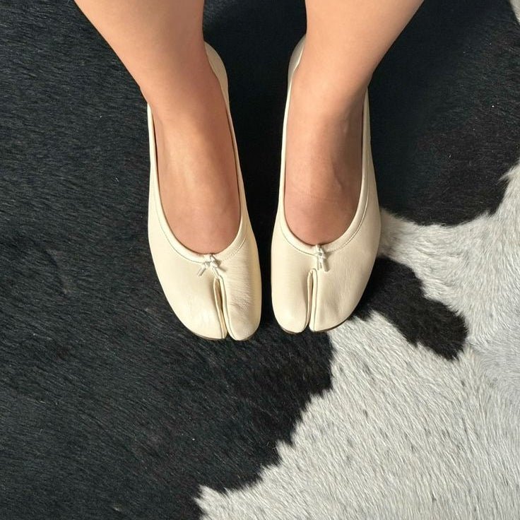 Elizabeth Ballerinas mit geteilter Zehenpartie