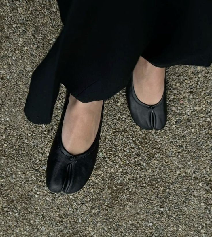 Elizabeth Ballerinas mit geteilter Zehenpartie