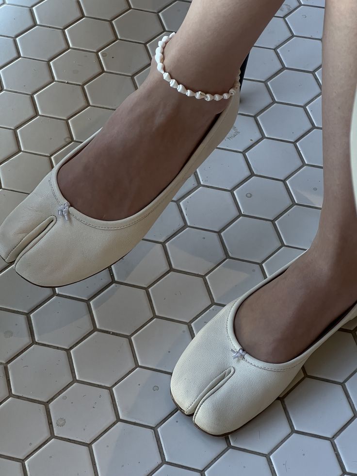 Elizabeth Ballerinas mit geteilter Zehenpartie