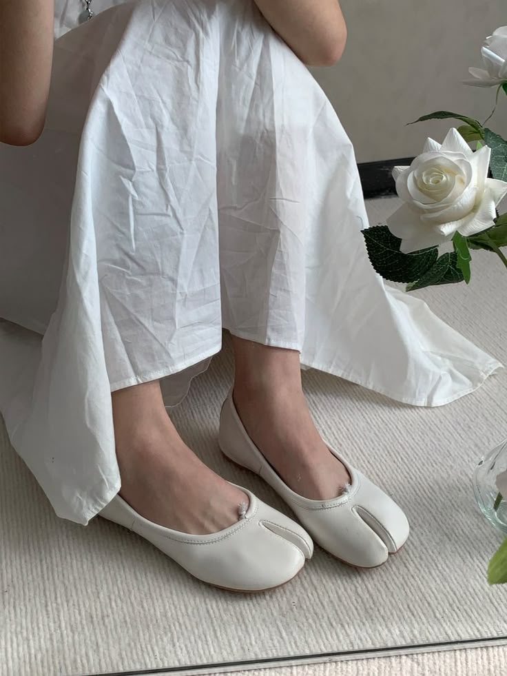 Elizabeth Ballerinas mit geteilter Zehenpartie