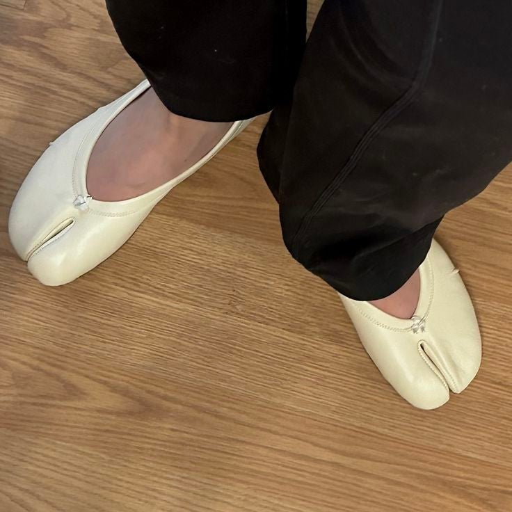 Elizabeth Ballerinas mit geteilter Zehenpartie