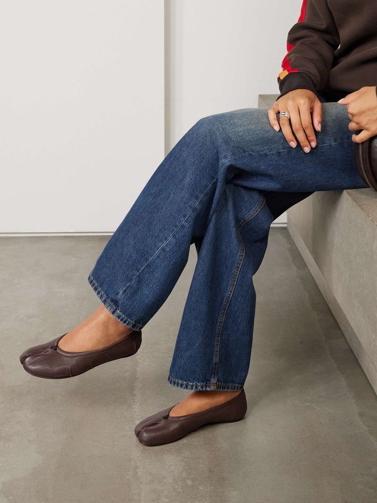 Elizabeth Ballerinas mit geteilter Zehenpartie