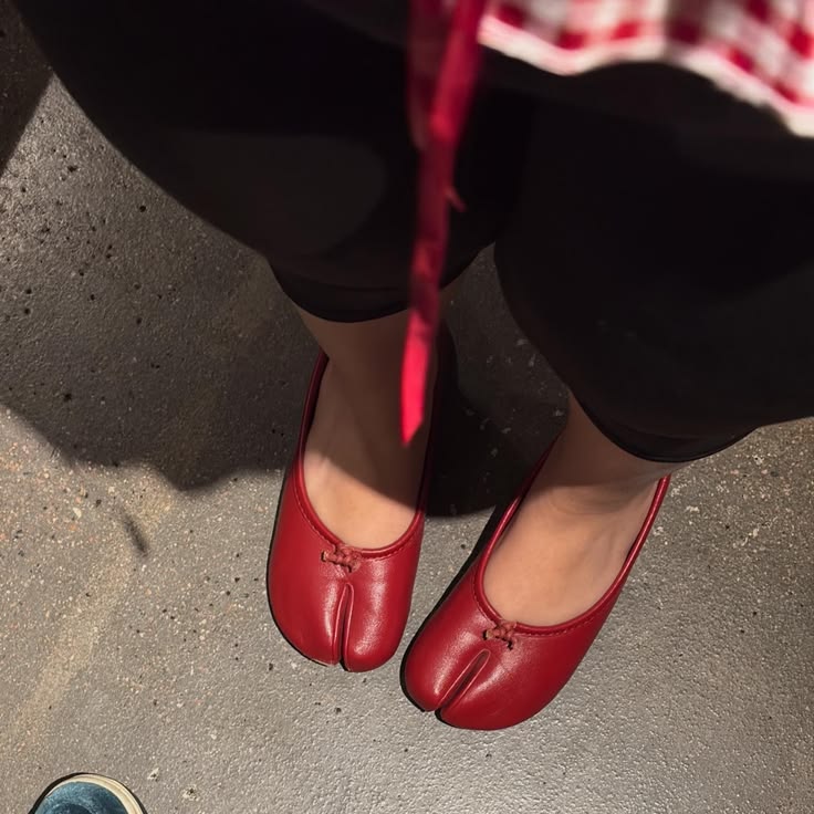 Elizabeth Ballerinas mit geteilter Zehenpartie