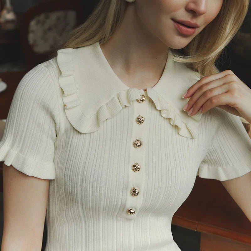 Ellie federleichtes Rüschen-Minikleid