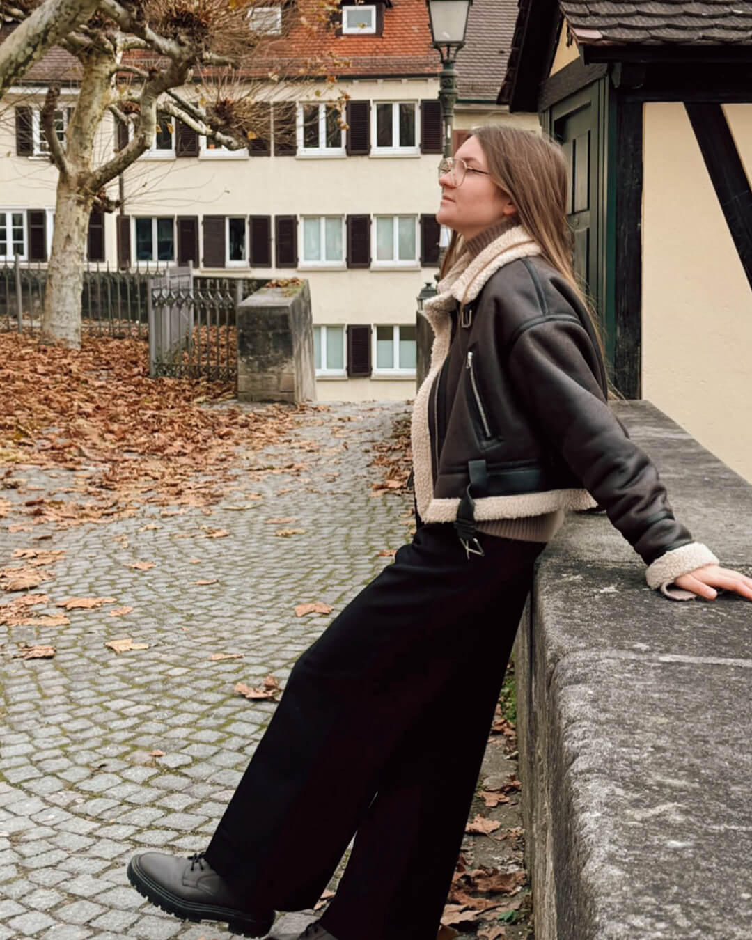 Elora Kunstlederjacke