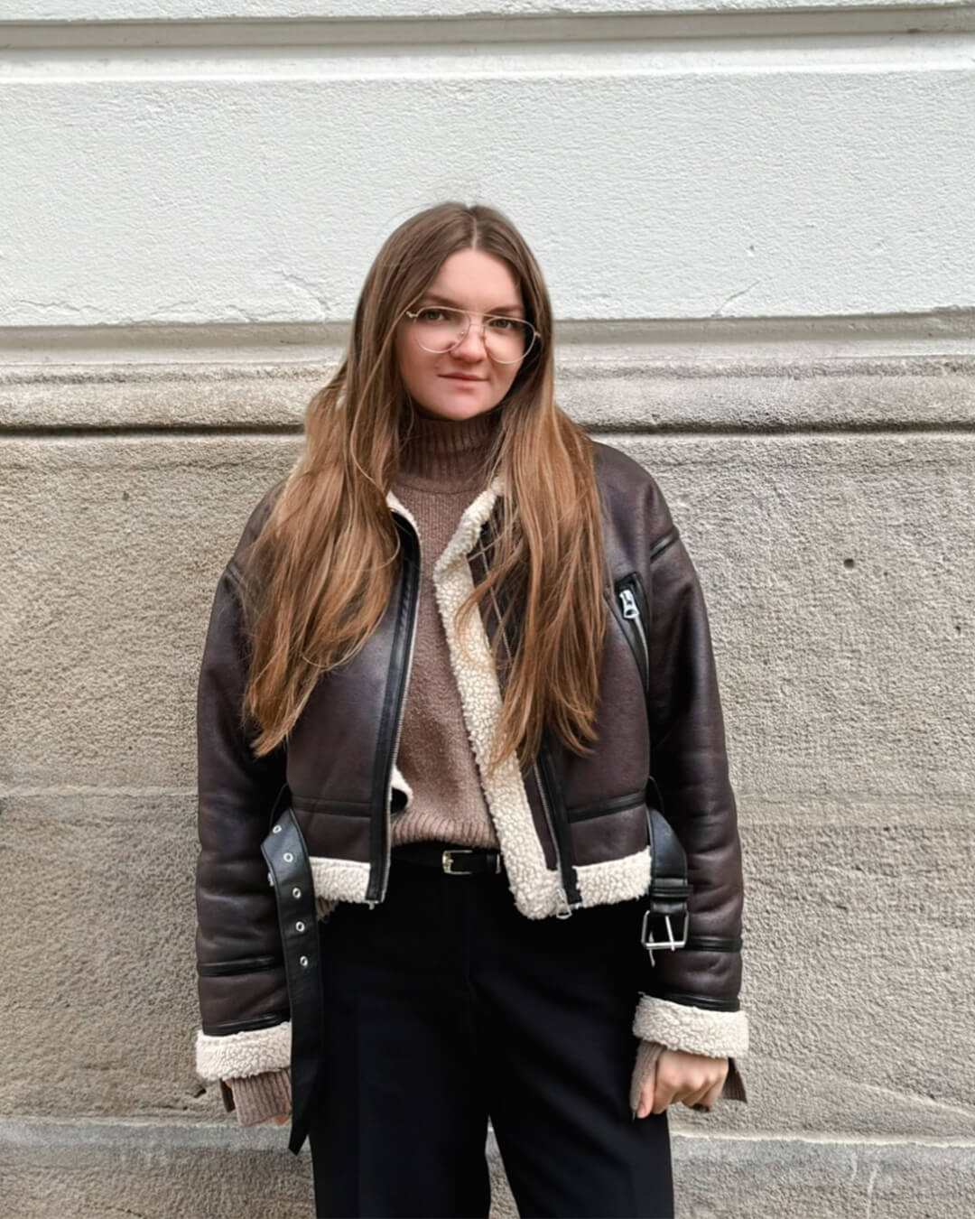 Elora Kunstlederjacke