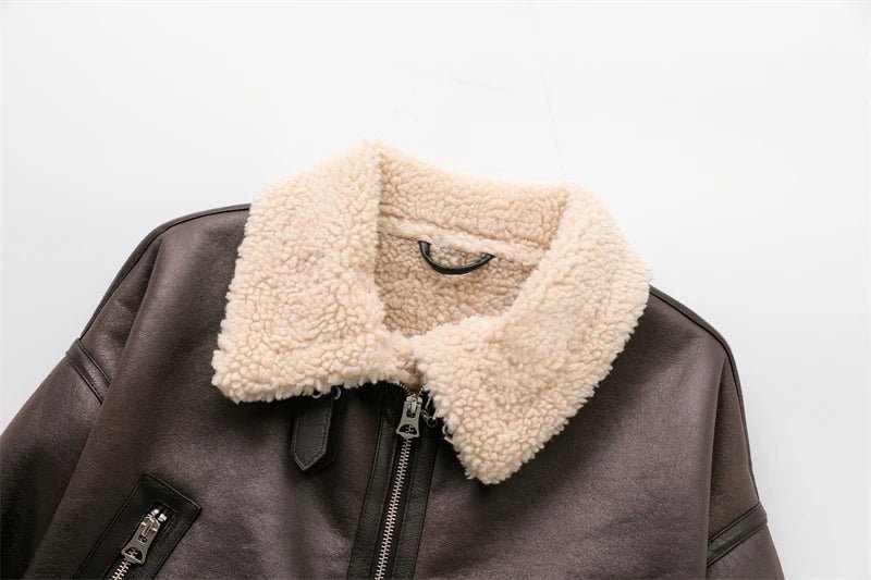 Elora Kunstlederjacke