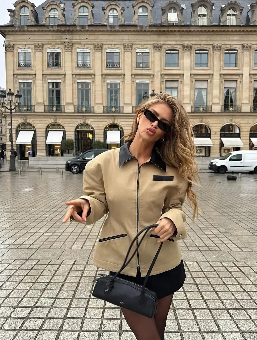 Elvira kurze taillierte Jacke