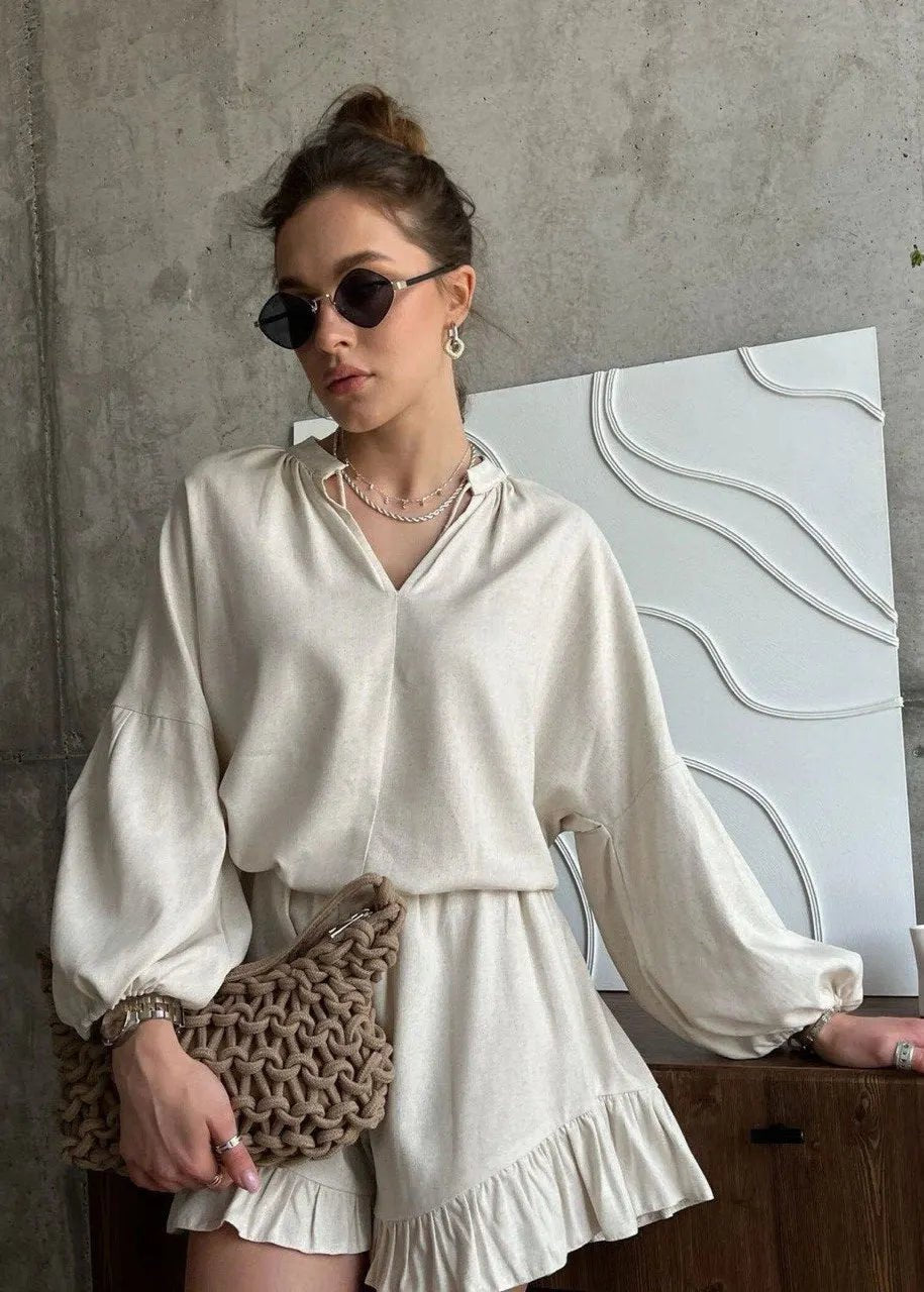 Emilia Baumwoll-Loungewear-Set