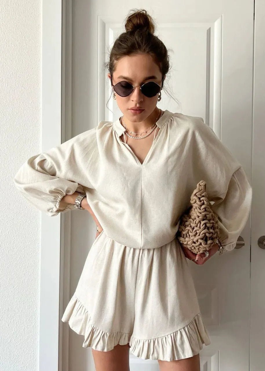 Emilia Baumwoll-Loungewear-Set