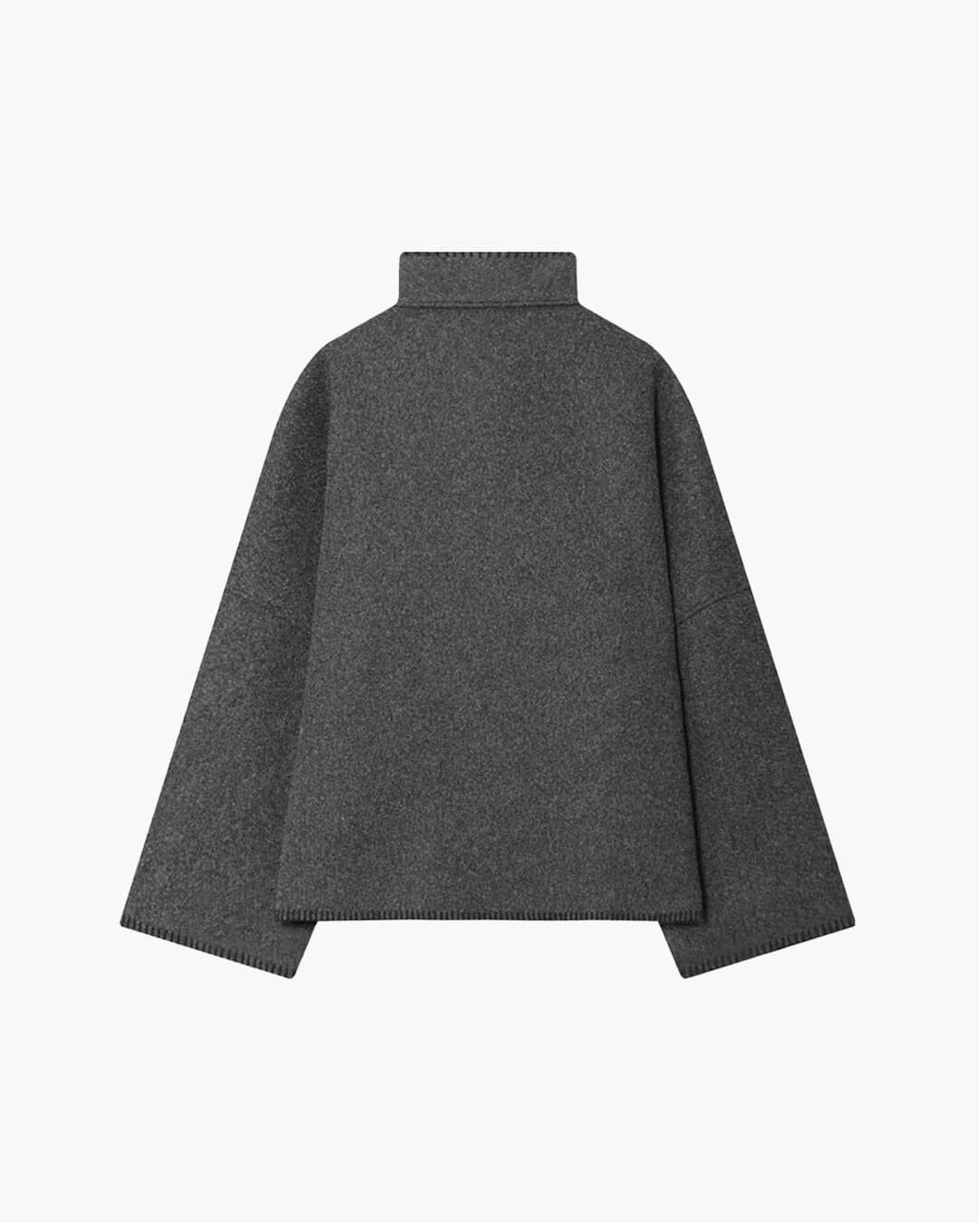Emily High Neck Button Jacket