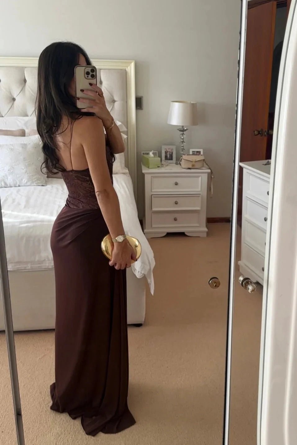 Emily Spitzen-Maxikleid für den Sommer