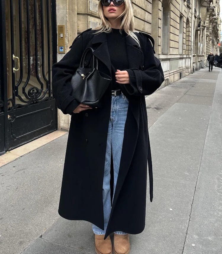 Emma Trenchcoat mit Schnürung