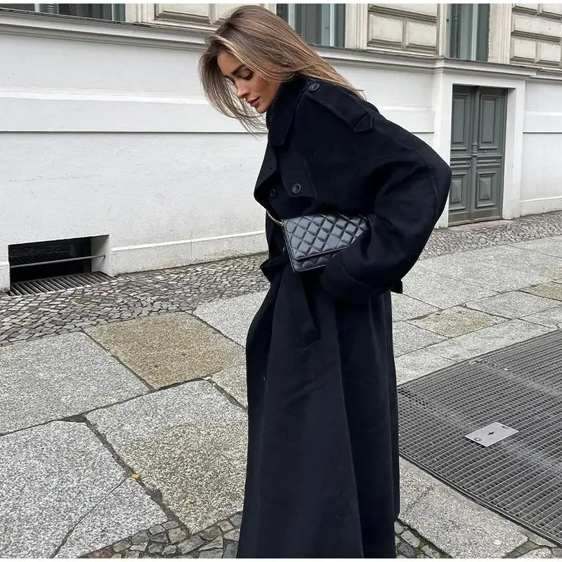 Emma Trenchcoat mit Schnürung
