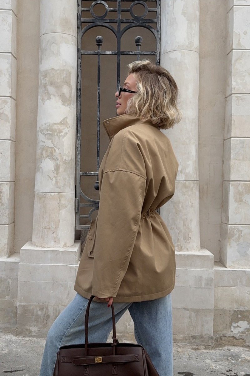 Eva Trenchcoat mit Kordelzug