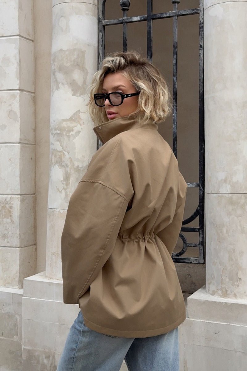 Eva Trenchcoat mit Kordelzug
