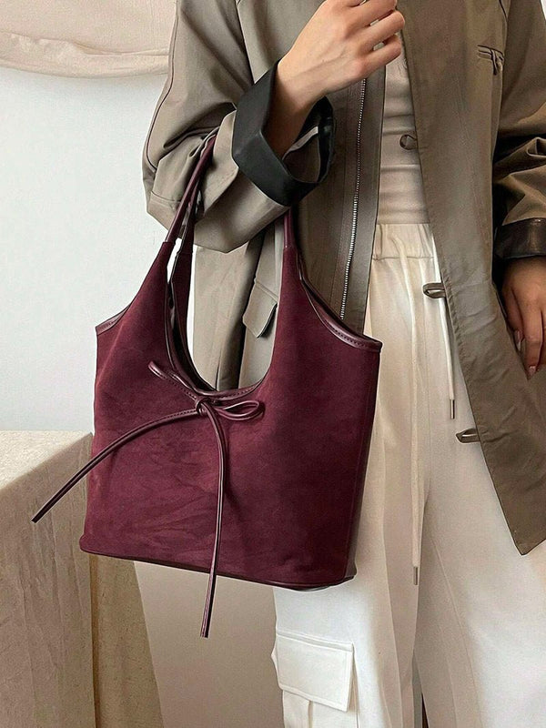 Florence Wildledertasche mit Schleife